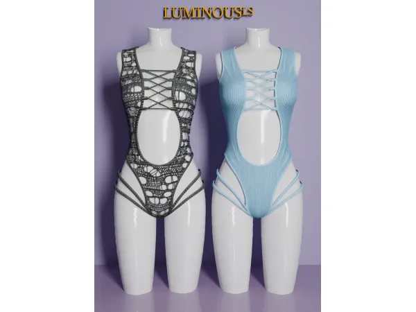 Alpha LS Daesy Lingerie - The Sims 4 Custom Content