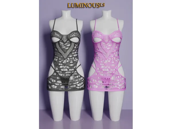 Alpha LS Sexy Combo 2 - The Sims 4 Custom Content