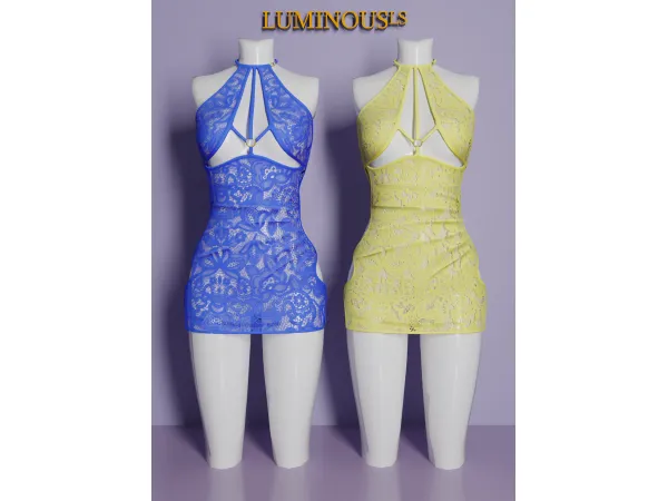 Sims 4 LS-Tania Mini Dress