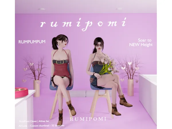 Alpha Rumpumpum_Althea - The Sims 4 Custom Content