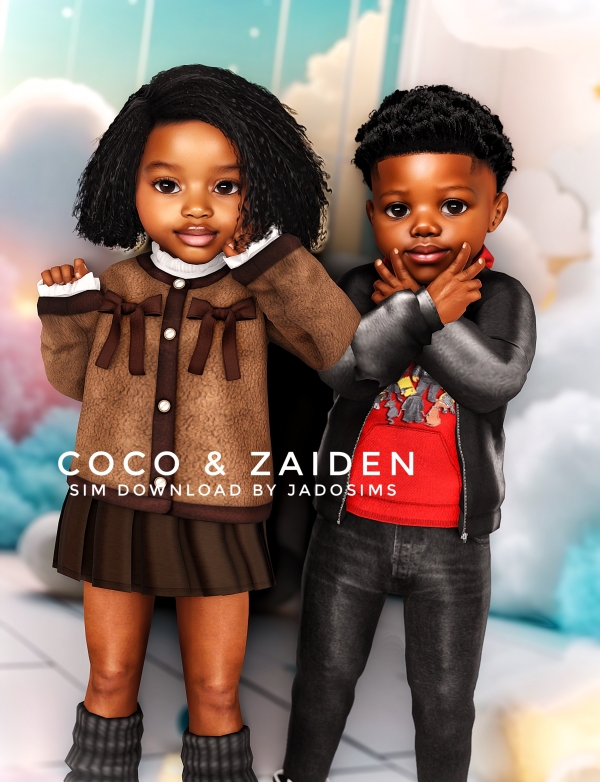 Alpha Coco Zaiden (Sim Download) by shopwithflynnn - The Sims 4 Custom Content