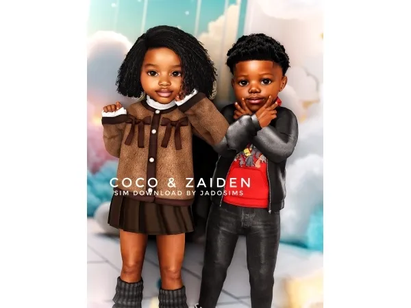 Alpha Coco Zaiden (Sim Download) - The Sims 4 Custom Content
