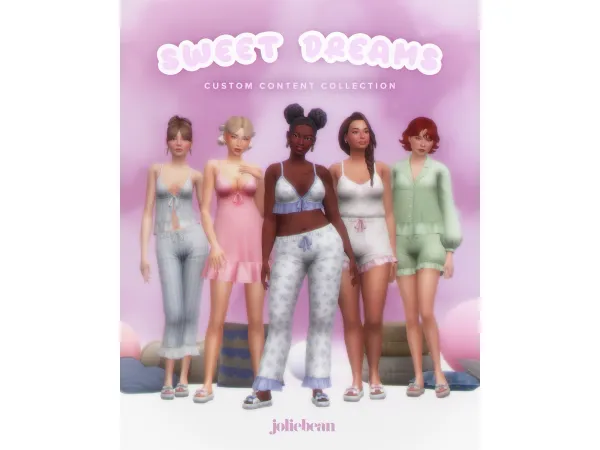 Maxis Match Sweet Dreams Set by Joliebean - The Sims 4 Custom Content