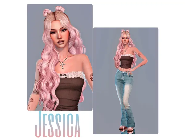 Sims 4 Jessica Sim by Fatalsimss