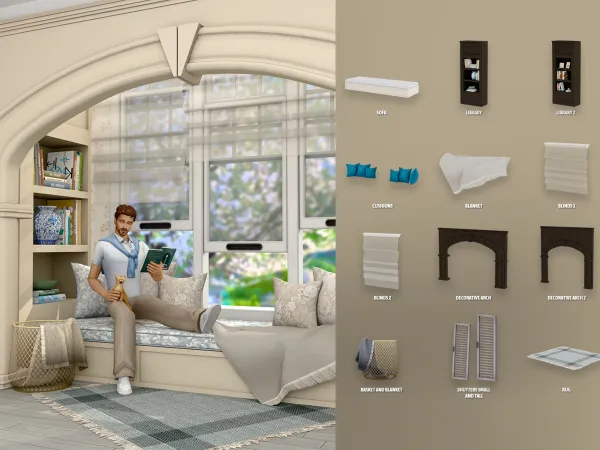 Sims 4 Cozy Alcove