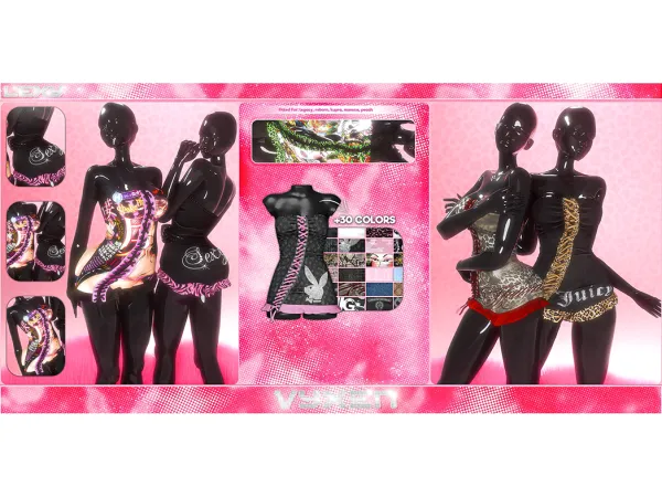Mix vyxen lexy - The Sims 4 Custom Content