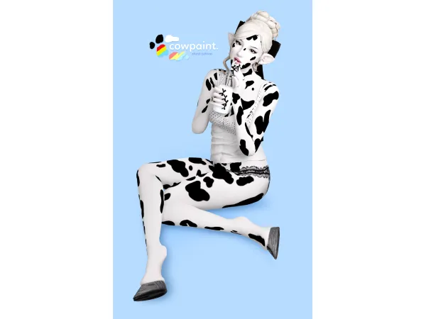 Maxis Match cowpaint by nsves - The Sims 4 Custom Content