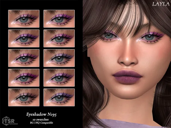 Sims 4 tsr - Eyeshadow N195