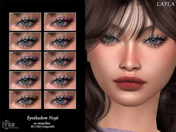 Sims 4 tsr - Eyeshadow N196
