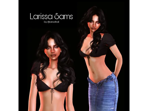 Sims 4 Larissa Sams by amortrait