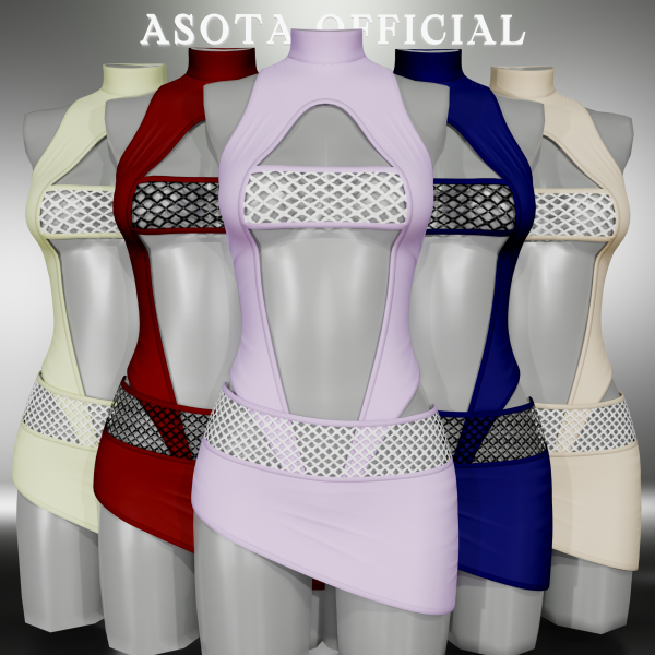 Alpha [ASOTA OFFICIAL] Julee Outfit by asotaofficial - The Sims 4 Custom Content