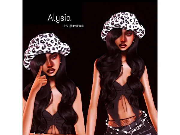 Sims 4 Alysia by amortrait