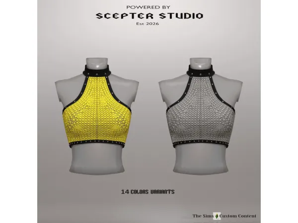 Sims 4 Alliana Crop Top by Scepter