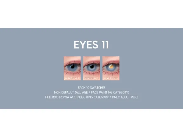 Sims 4 MMSIMS Eyes 11 by mmsims