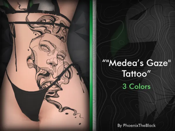 "Medeau2019s Gaze" Tattoo By PhoenixTheBlack
