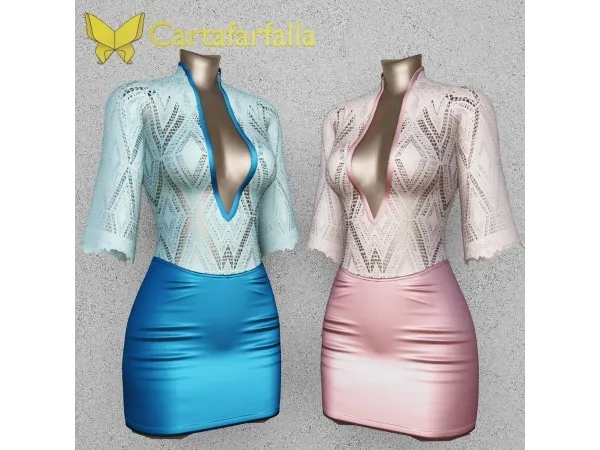 Alpha Cartafarfalla Échelon - The Sims 4 Custom Content