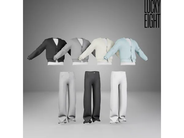Mix 2026 Jan03 set DOWNLOAD by LuckyEight_sims - The Sims 4 Custom Content