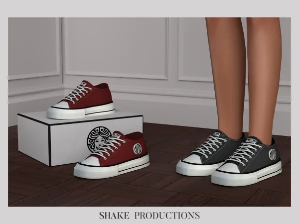 Alpha Kids Play Sneakers V1 - The Sims 4 Custom Content