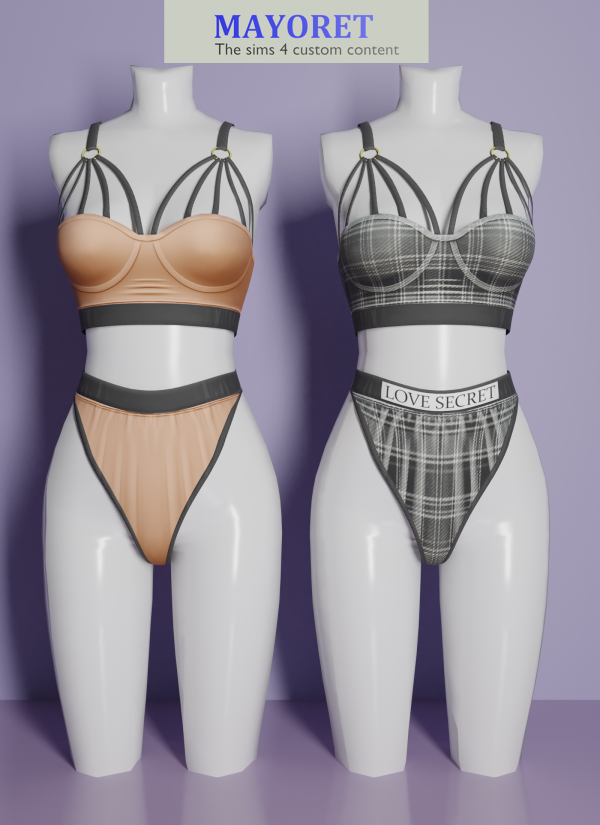 Alpha LS LV Set by mayoret - The Sims 4 Custom Content