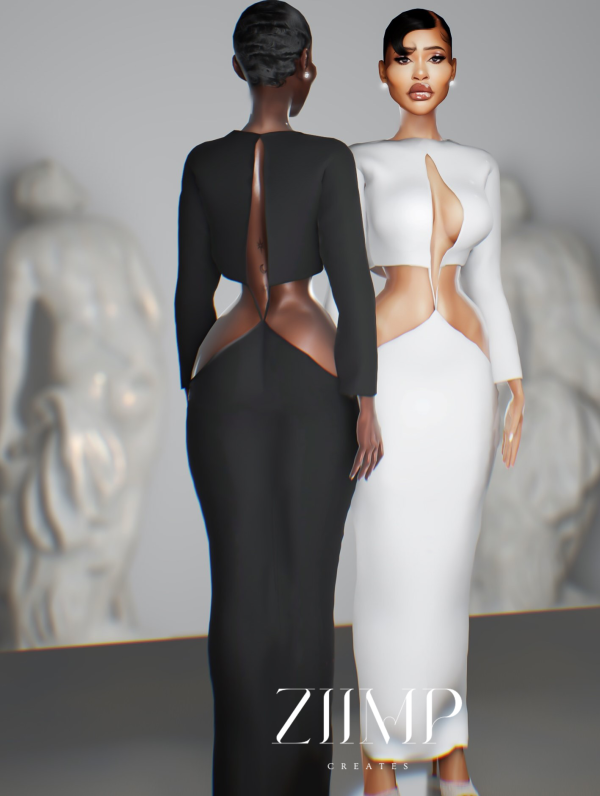 Alpha CADERA by ziimp - The Sims 4 Custom Content