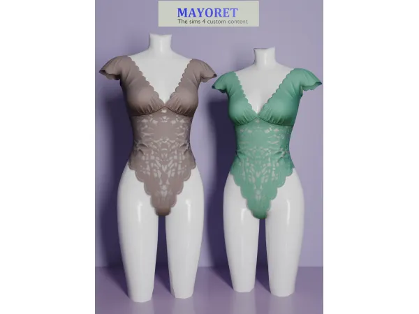Sims 4 LS-Cary Lingerie
