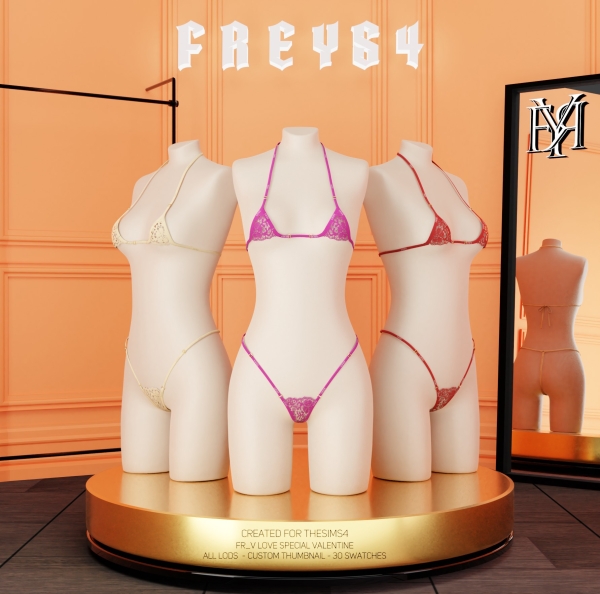 Alpha FR_V Love Special Valentine by freys4 - The Sims 4 Custom Content