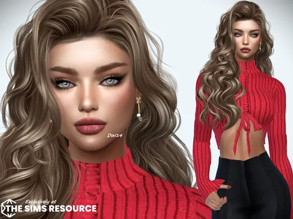 Mix Loretta Martinelli - The Sims 4 Custom Content