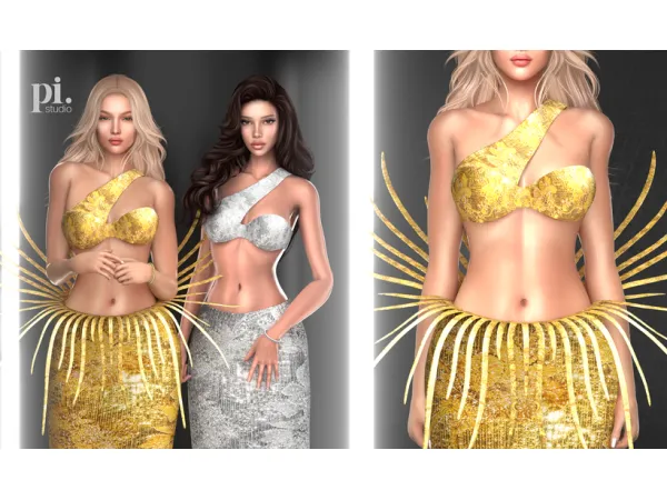 Alpha Zara Larsson's Dress 2026 Grammy (Patreon) - The Sims 4 Custom Content