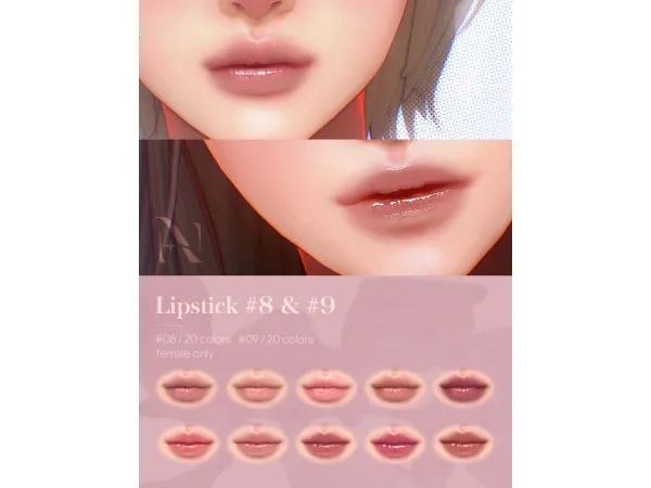 20260204 makeup set lips by NthngNthng
