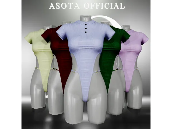 Alpha [ASOTA OFFICIAL] Friesca Outfit - The Sims 4 Custom Content