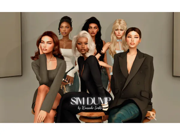 Sims 4 SIM DUMP #8 by NaomisCorner