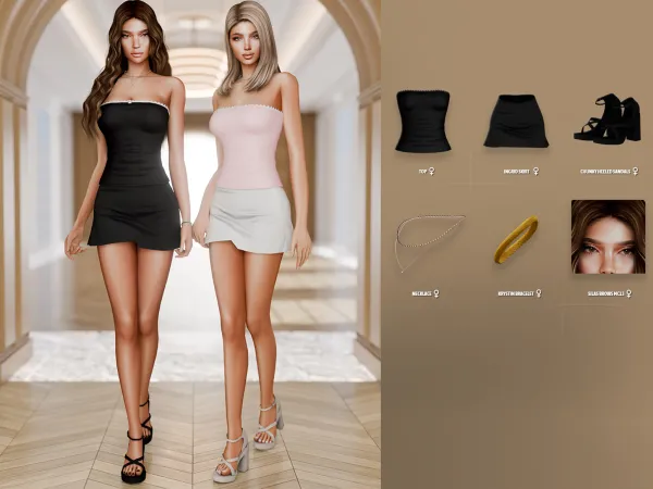 Alpha Iris Lookbook - The Sims 4 Custom Content