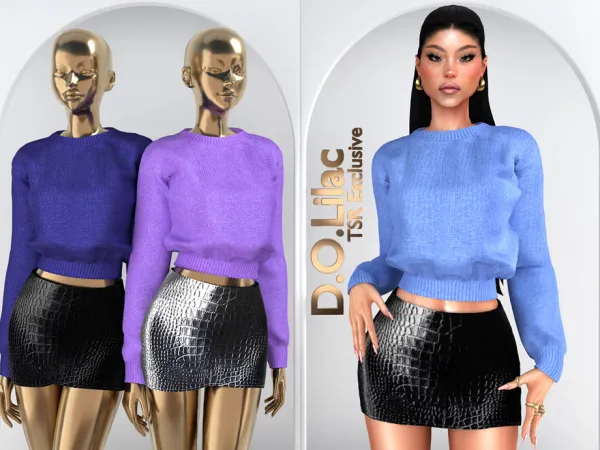 Sims 4 Soft Edge Chic Set DO123