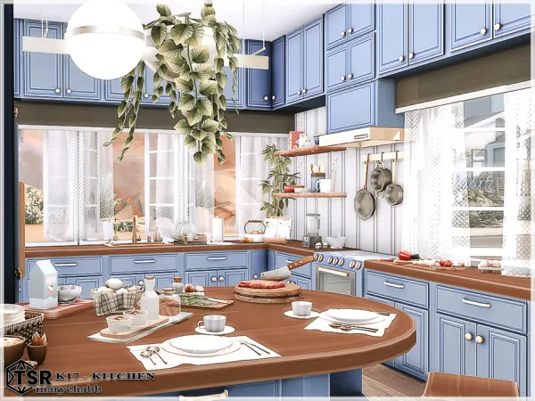 Mix K17 Kitchen - The Sims 4 Custom Content