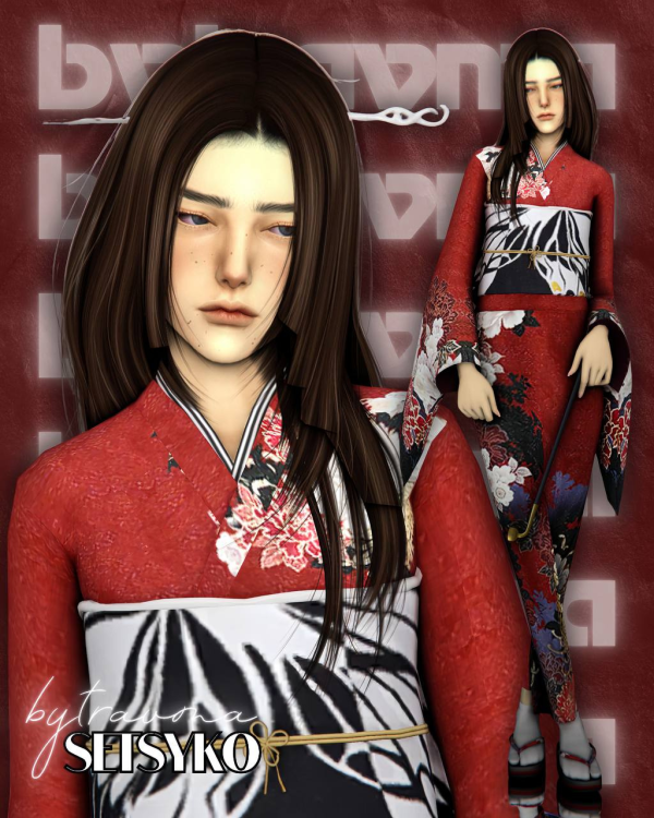 Alpha Setsyko by bytravma - The Sims 4 Custom Content