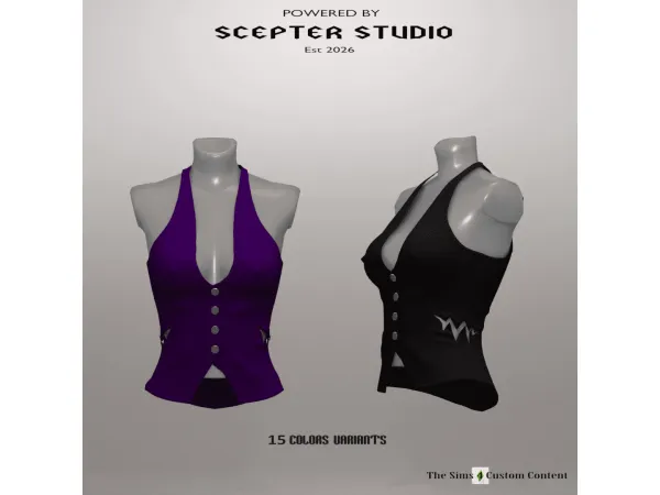 Sims 4 Aveline Cloth by Scepter