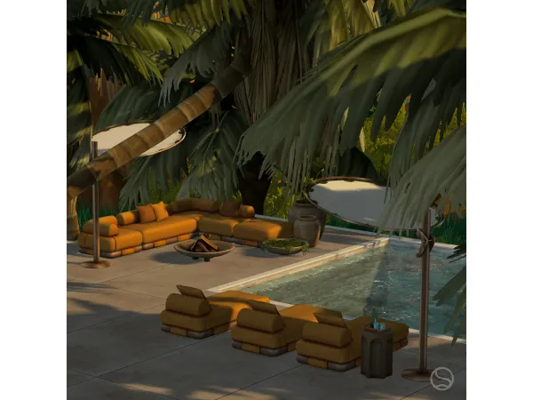 Mix CONCRETE part II by warsu - The Sims 4 Custom Content