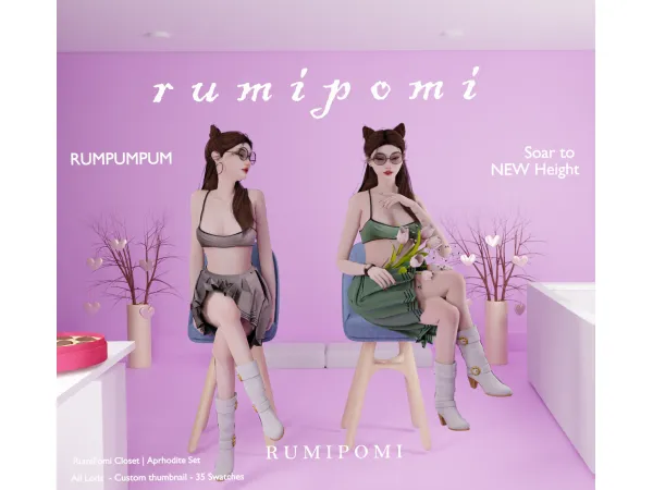 Alpha Rumpumpum_Aphrodite - The Sims 4 Custom Content