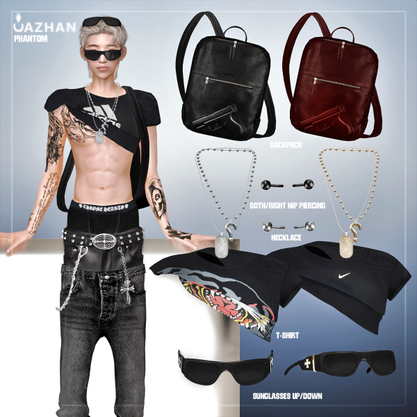 Alpha [PHANTOM 2] by simsfinds - The Sims 4 Custom Content
