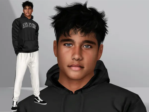 Sims 4 Jayceon Malone by grinchk7