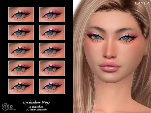 Sims 4 tsr - Eyeshadow N197