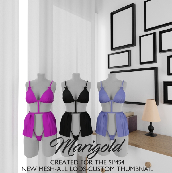 Alpha MARIGOLD TS4_FANIA by marigoldsims - The Sims 4 Custom Content