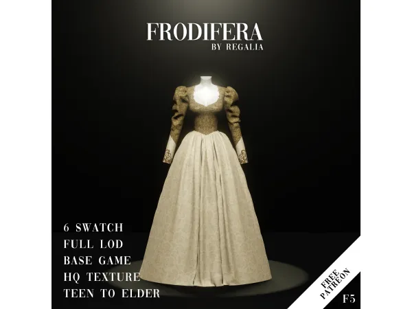 Mix FRODIFERA F5 by simsregalia - The Sims 4 Custom Content