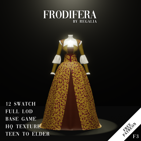 Alpha FRODIFERA F3 by simsfinds - The Sims 4 Custom Content