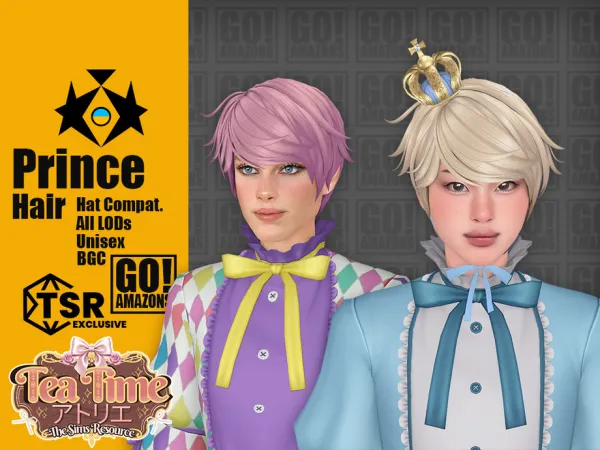 Prince Hair (Tea Time Atelier)