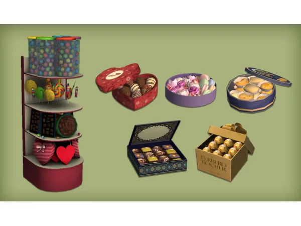 Confectionomicon Functional by simsfinds - The Sims 2 Custom Content