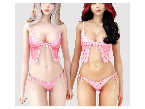 Mix Jazmin Cute Set - The Sims 4 Custom Content