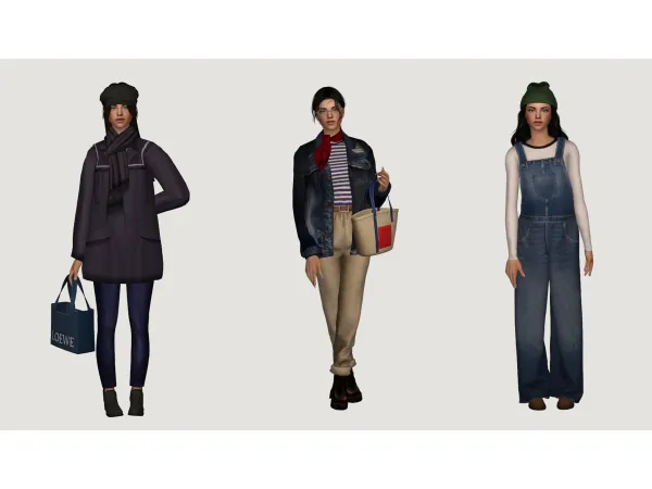 fishermancore lookbook with Maya by simsfinds - The Sims 2 Custom Content