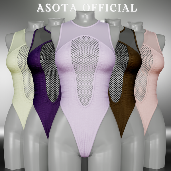 Alpha [ASOTA OFFICIAL] Veggie Swimsuit by asotaofficial - The Sims 4 Custom Content