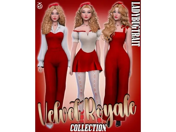 Maxis Match Velvet Royale Collection - The Sims 4 Custom Content